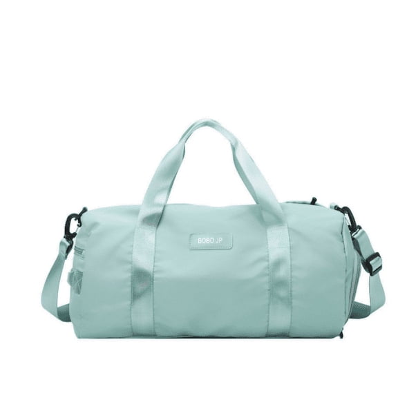 Portable Training Gym Bag Large Capacity Durable Multifunction Waterproof Canvas Handbag For Fitness Sporting Excursion Travel,Sky Blue