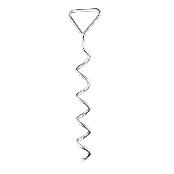Portable Trampoline Stakes Heavy Duty Ground Anchors Tie Down Spirals Ground Anchors Stakes for Trampolines Tents Swing