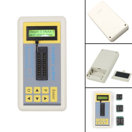 Portable Transistor Tester Multifunction Integrated Circuit Ic Tester Host + 3PCS test Sockets