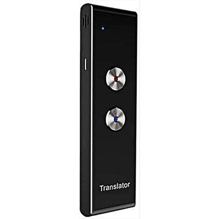 Portable Translator Device, Smart Pocket Translator Real Time, 44Languages, BT5.0 Handheld Two Way Translator for Learning Travel Business (Black)