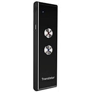 Portable Translator Device, Smart Pocket Translator Real Time, 44Languages, BT5.0 Handheld Two Way Translator for Learning Travel Business Black
