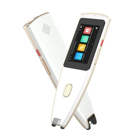 Portable Translator Pen, Digital Translation Pen Scanner 112 Language Translator Device Support Text Extract Intelligent Recording Scanner for Students, Scan Reader Pen