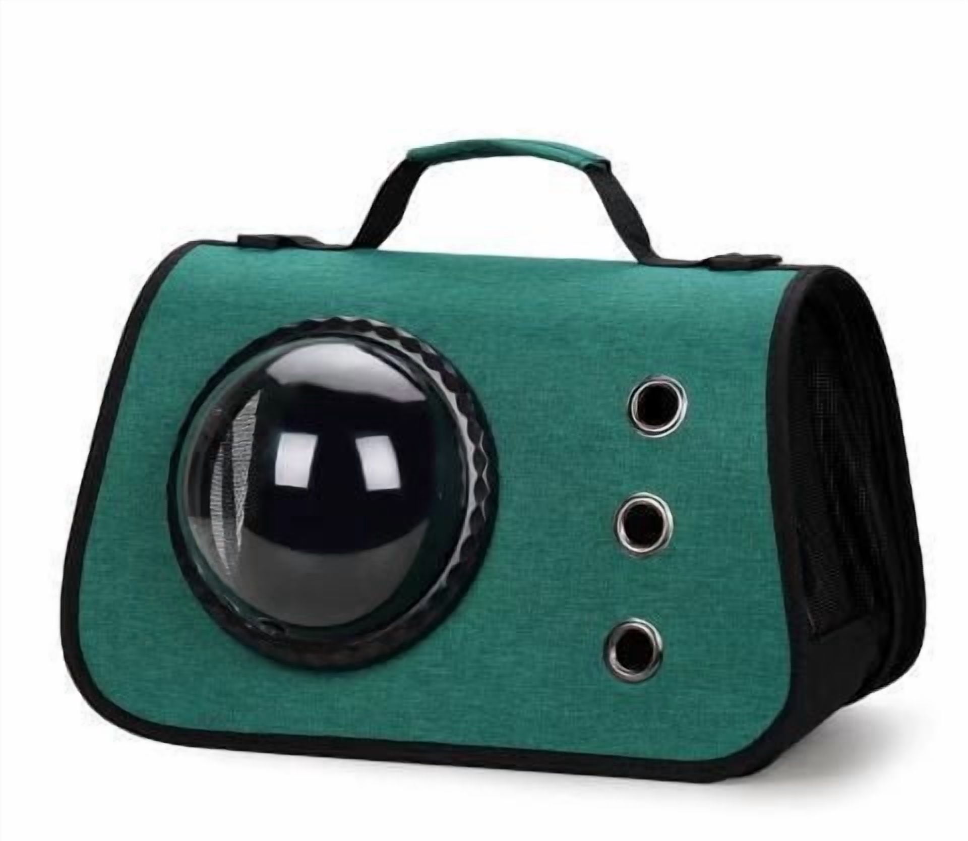Portable Transparent Cat Carrier Backpack Breathable Bubble Pet Travel Bag Foldable Space Capsule Design For Small Dogs And Cats Airline Approved Outdoor Hiking Camping Pet Supplies Shoulder Bag