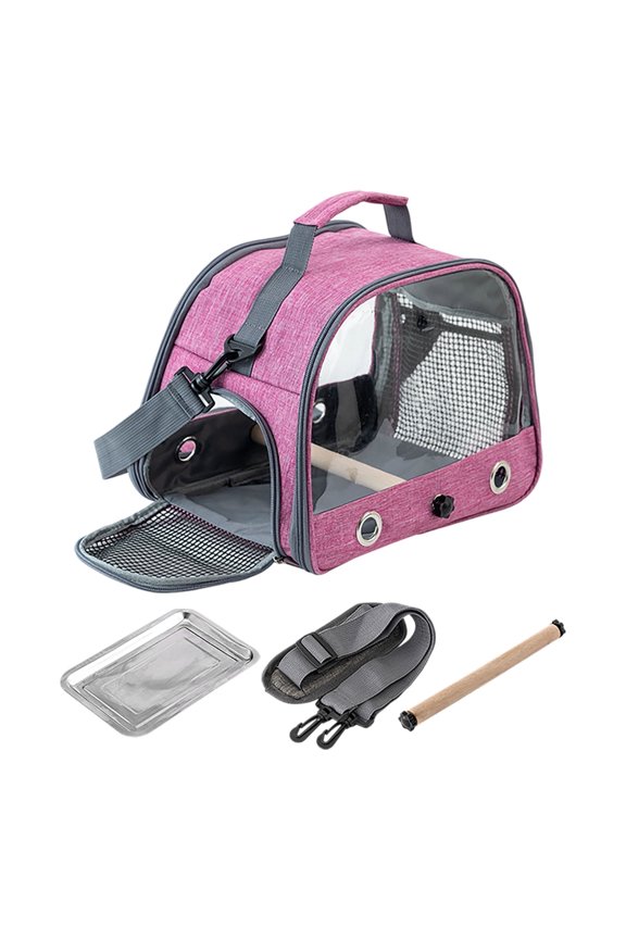 Portable Travel Backpack For Small Birds And Outdoor Adventure Ventilated Cage