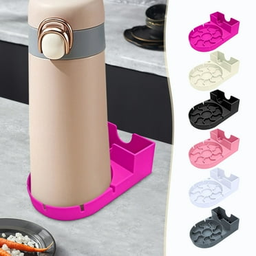 Portable Travel Bottle Drying Rack: Large Capacity Food-Grade Draining Stand for Baby Bottles, Water Bottles, and Cups with Non-Slip Base and Straw Cleaning Brush - Perfect for Kitchen and Travel Use