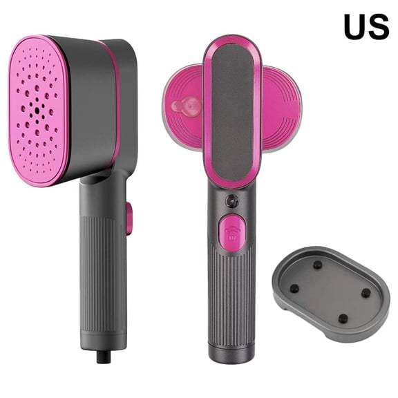 Portable Travel Clothes Steamer, 2-in-1 Handheld Garment Steamer, 9s Fast Heat-up, Aluminum Alloy