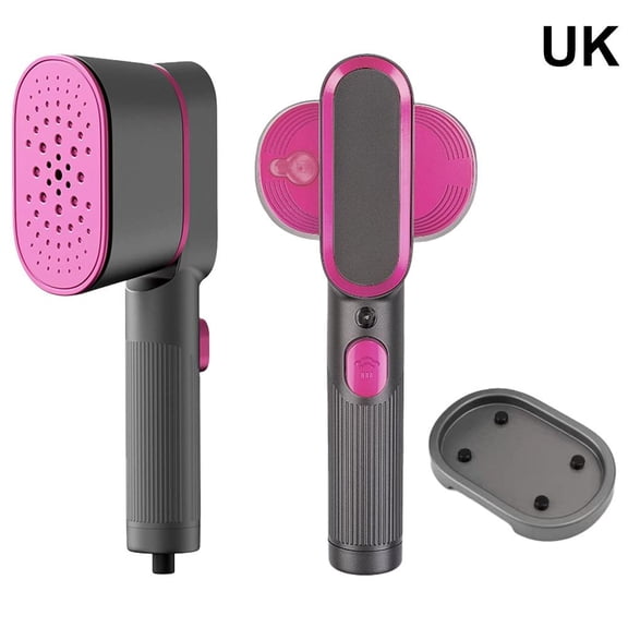 Portable Travel Clothes Steamer, 2-in-1 Handheld Garment Steamer, 9s Fast Heat-up, Aluminum Alloy
