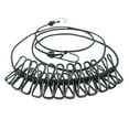 thumbnail image 1 of Portable Travel Clothesline With 12 Clothespins, Stretchy Retractable Elastic Windproof Anti-Slip, Durable Pp And Iron Wire For Drying Various Clothes Like Towels Underwear Socks, 1 of 3