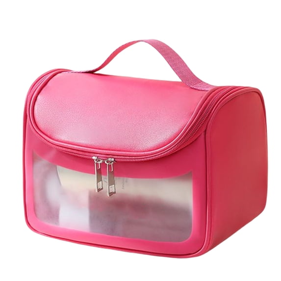 Portable Travel Cosmetic Bag Large Capacity Waterproof Wash Bag Cosmetic Storage Handheld Makeup Bag Women Toiletry Bags Case (6)