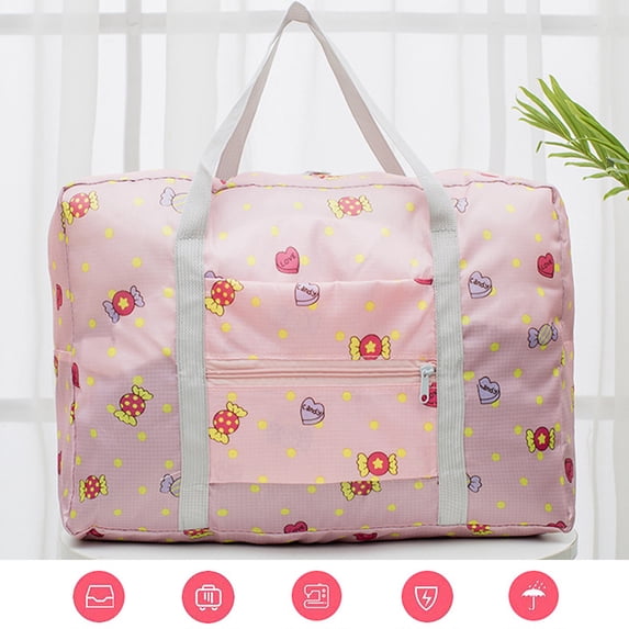 Portable Travel Duffel Bag for Women and Men, Foldable Storage Pouch Lightweight travel Storage Luggage bag for Sports, Gym, Vacation