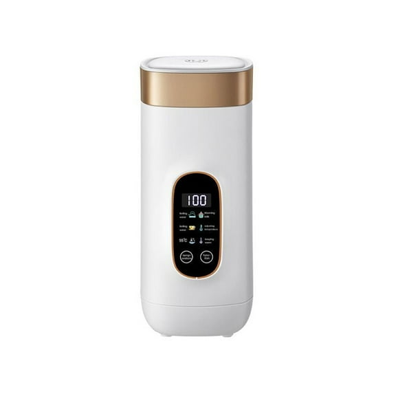 Portable Travel Heating Cup for Water, Tea, Coffee, USB Rechargeable, Temperature Control, Leak-Proof, Insulated, Hot Beverage Warmer for Office, Travel, and Home Use