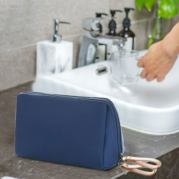 Lipstick Cosmetic Bag Portable Travel Makeup Pouch Cute Mini Clutch Organizer for Women Girls Toiletry Bag