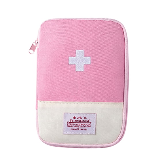 Portable Travel Medication Storage Bag - Large Capacity for Health Supplies & First Aid Essentials