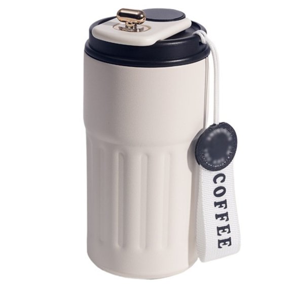 Portable Travel Mug, 316 Stainless Steel Insulated Cup with Temperature Display