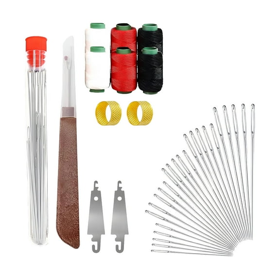 Portable Travel Sewing Set 37PCS With Automatic Threader Stable Pins For Urgency Repairs
