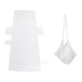 thumbnail image 1 of Portable Travel Sleeping Bag Liner Lightweight Soft Fabric Envelope Style with Pillow Pocket and Side Openings for Indoor Outdoor Use, 1 of 5
