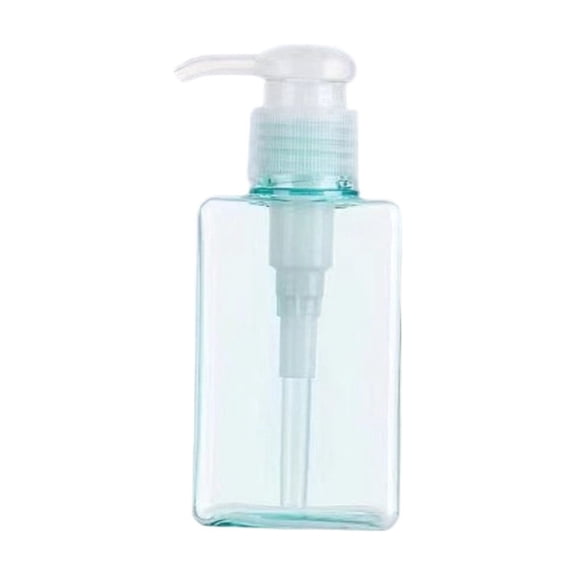 Portable Travel Squeeze Bottles For Hand Soap Body Wash Shampoo Empty Lotion Dispenser With Pump Designs Blue 1 Count