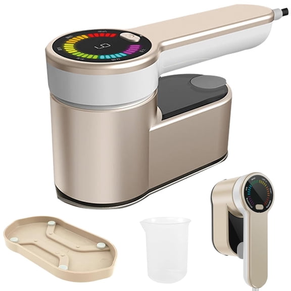 Portable Travel Steamer 1200W, Handheld Garment Steamer with 5+1 Intelligent Modes & Large Digital Display, 10s Fast Preheat, 120ml Detachable Water Tank for Home, Dorm, and Travel