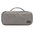 thumbnail image 1 of Portable Travel Storage Bag Multi-Function for Laptop Adapter,Power Bank,Data Cable,Charger,Gray, 1 of 10
