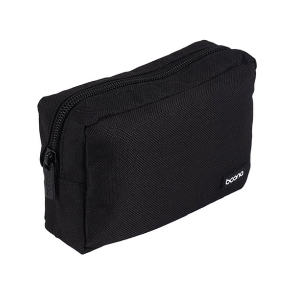 Portable Travel Storage Bag for Laptop Power Adapter Black