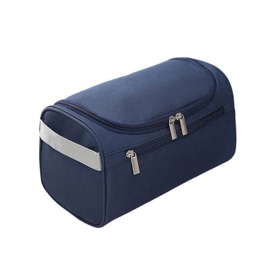 Portable Travel Toiletry Bag Dopp Kit for Men Lightweight Organizer for Outdoor Trips and Travel(Navy,25*13*14cm)