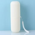 thumbnail image 1 of Portable Travel Toothbrush Case Electric Toothbrush Handle Storage Holder Storage Case Anti-Dust Cover Toothpaste Holder Box, 1 of 12