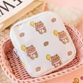 thumbnail image 1 of Portable Travel Zipper Cat Card Holder Tampon Pouch Sanitary Napkin Storage Bag Korean Coin Purse Cartoon Makeup Bag Sundries Storage A, 1 of 8
