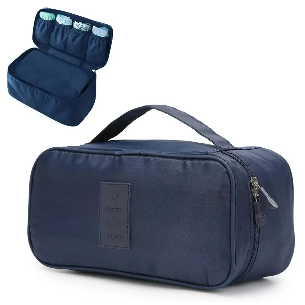 Portable Travel storage bag multifunction bra underwear organizer bags