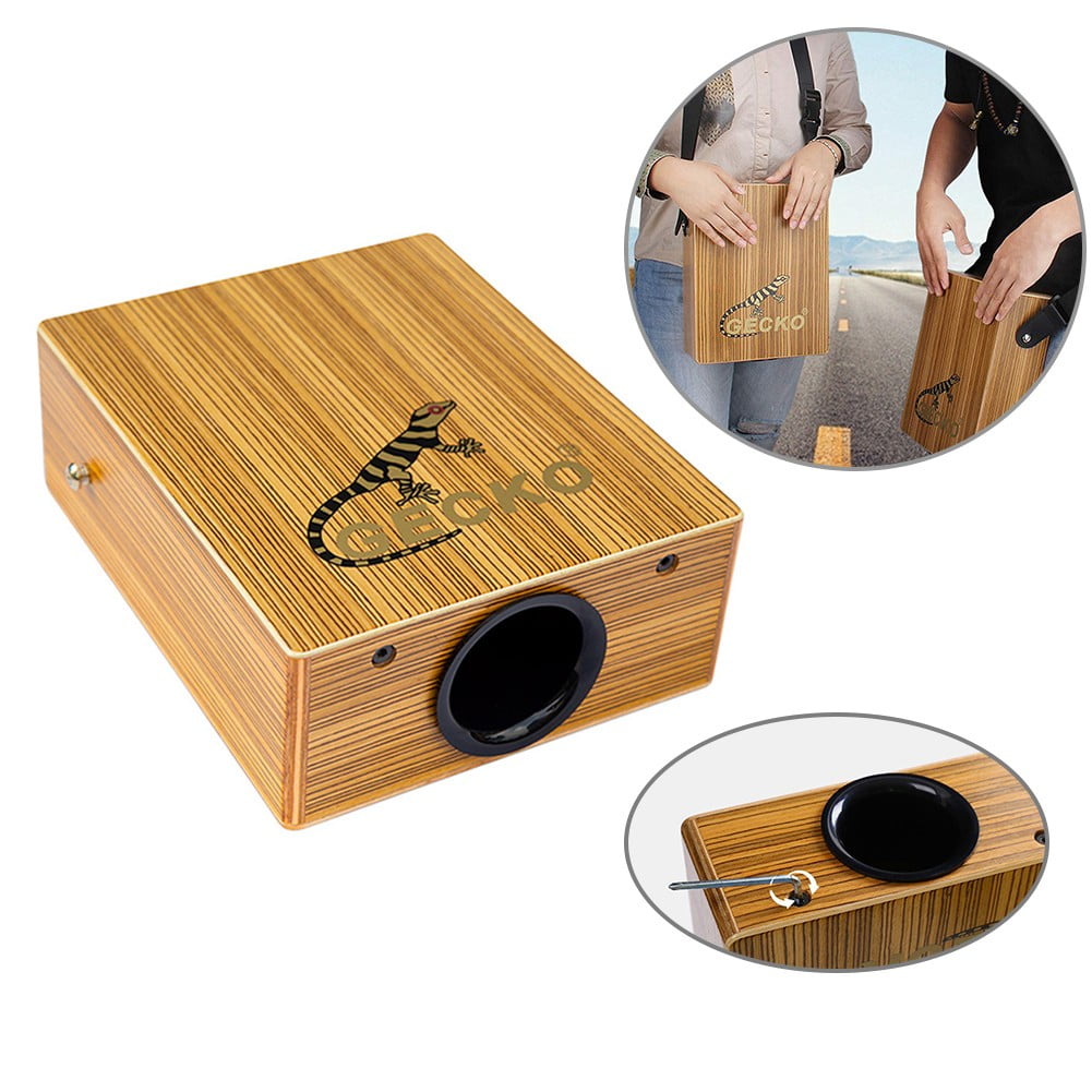 Cajon box instrument outlet