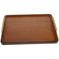 thumbnail image 1 of ORDDIART Household Bamboo Tray For Room Use 1Set 14.0*9.3*2.0In, 1 of 6