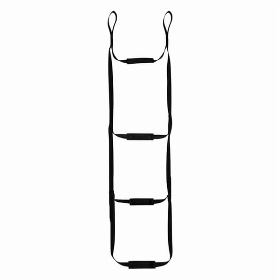 Portable Tree Climbing Aider with Anti-Skidding Steps Climbing Rope Ladder for Rock Climbing Caving Canyoning