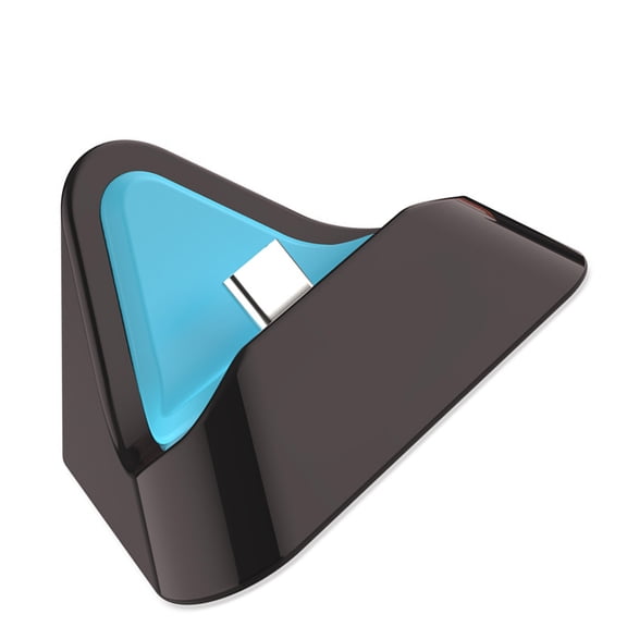 Portable Triangle Charging Dock for NS2 Console Enhancing Power and Stable Docking Stand Design Black