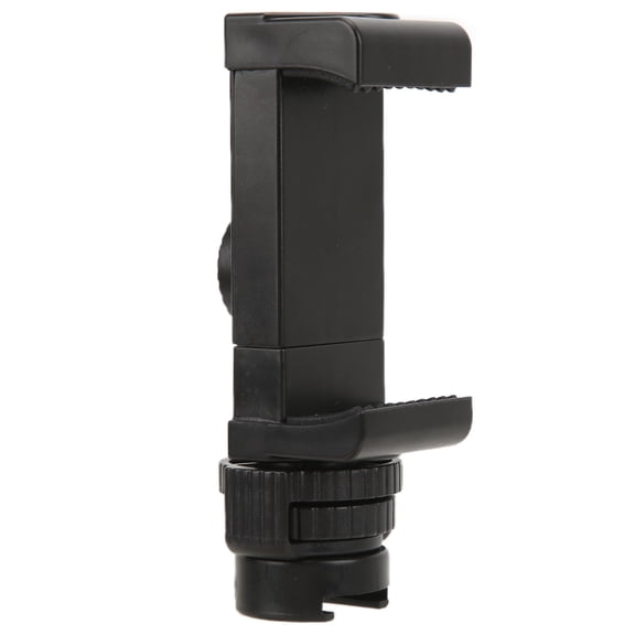 Portable Tripod Smartphone Mount Phone Tripod Adapter Clamp with Cold Shoe Mount