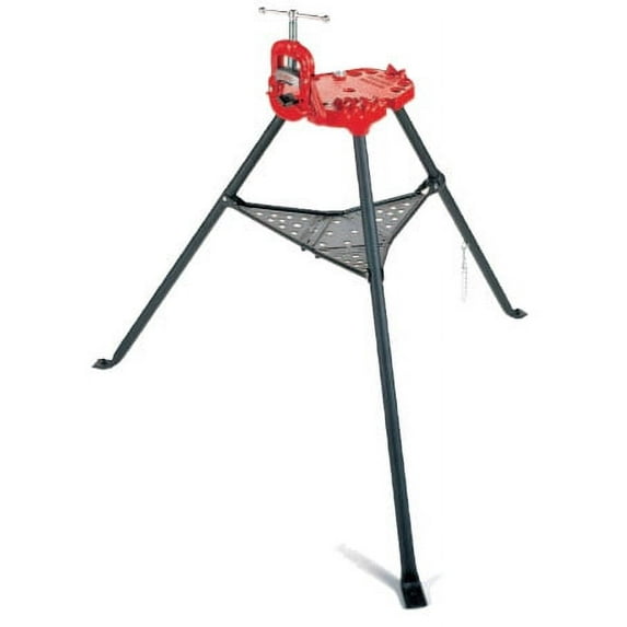 Portable Tristand Yoke Vises, 2 1/2 in Pipe Cap.