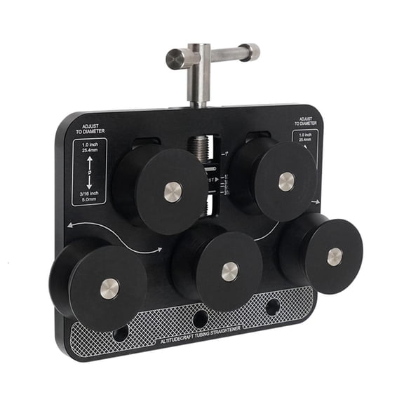 Portable Tubing Straightener Machine For Brake Line Aluminum Copper Pipe 3/16" to 1 Inch Workshop On Site Applications