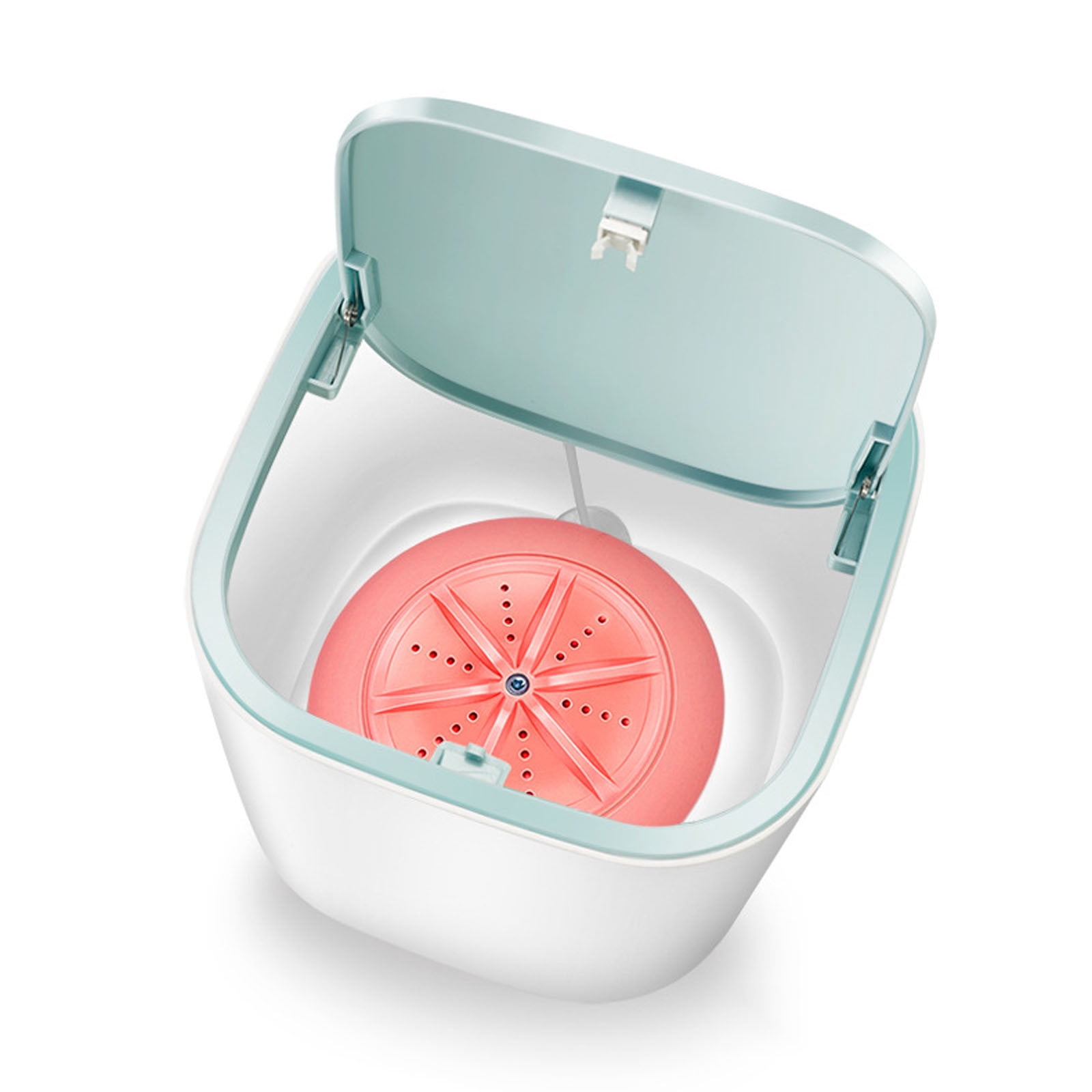 Portable Turbine Laundry Washer for Personal Garments Compact Home Dormitory Appliance Smart Cleaning Device