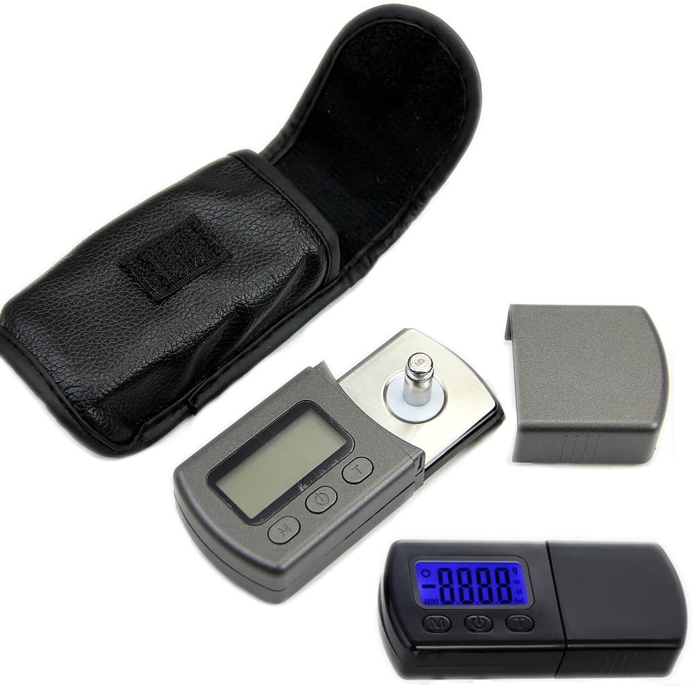 Portable Turntable Stylus Force Scale Gauge 0.01g LCD Backlight Tracking Force Pressure Gauge