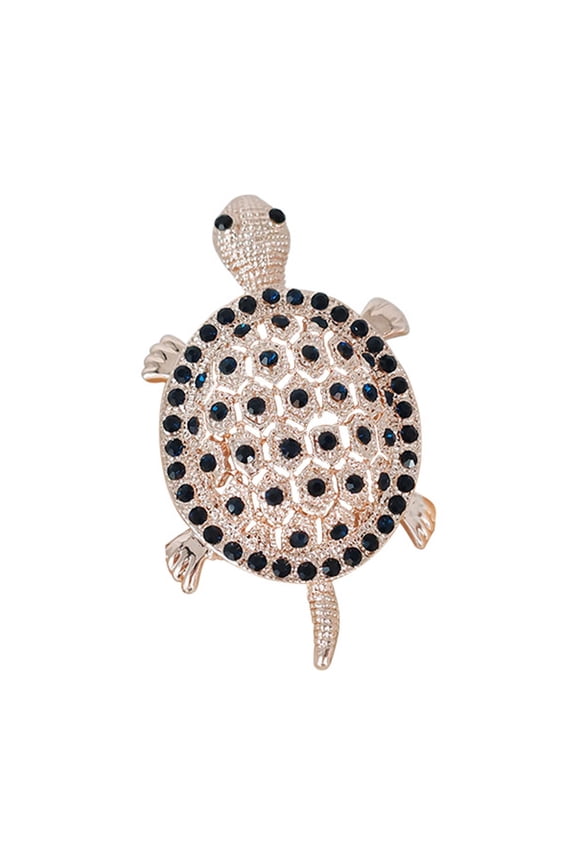 Portable Turtle Jewelry Brooch, Alloy Shell Design for Casual Wear Coat Bags Unique present