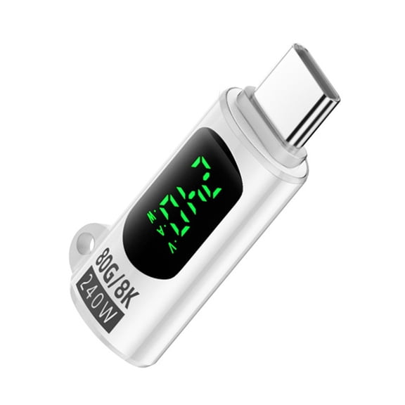 Portable Type C Converter With 8K Video Support For Charging Video Transmission