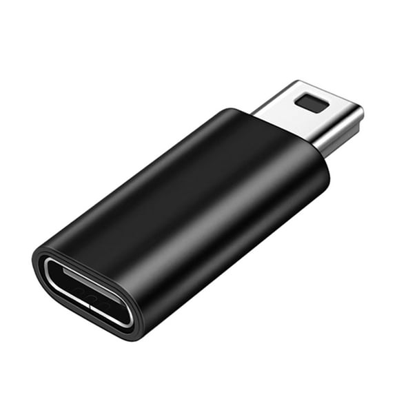 Portable Type C Female to Mini USB Convert Connector for MP3 Players, Dash Cam,Mini Usb Devices Connector Accessories