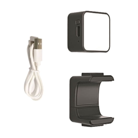 Portable Type C Rechargeable Auxiliary LED Fill Light LED Video Light for Pocket 3 Action Camera Adjustable Brightness