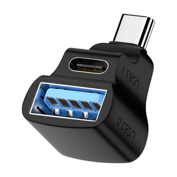 Portable Type C Splitter Adapter 100W Power Delivery and 8K Video Streaming for Home and Work Use