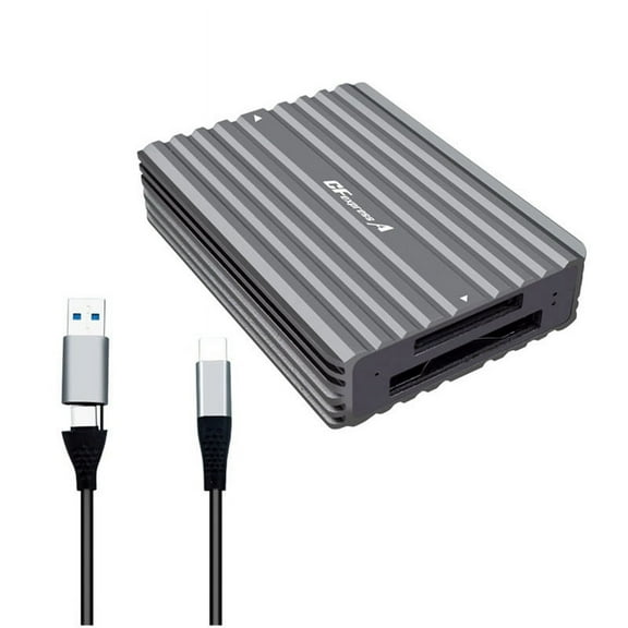 Portable Type C to CFexpress B CFexpress A Reader Drive-Free CFexpress Tyep B Card Reader CFexpress Tyep A Card Reader