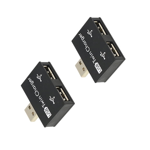 Portable USB 2.0 Double Female Harbors Outlet And Play Charging Center For Laptop Phone Accessories