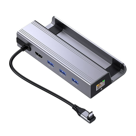 Portable USB C Charging Base for ROG and SteamDeck with Multiple Port