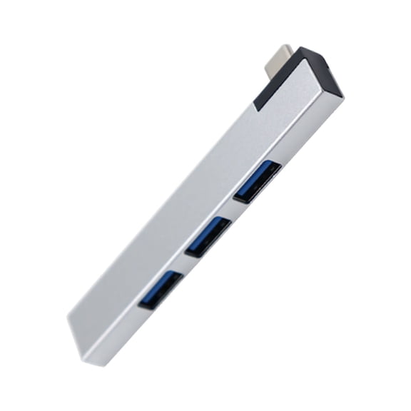 Portable USB C Docking Station 4 Port Fast Data Transfer for Computer Accessories