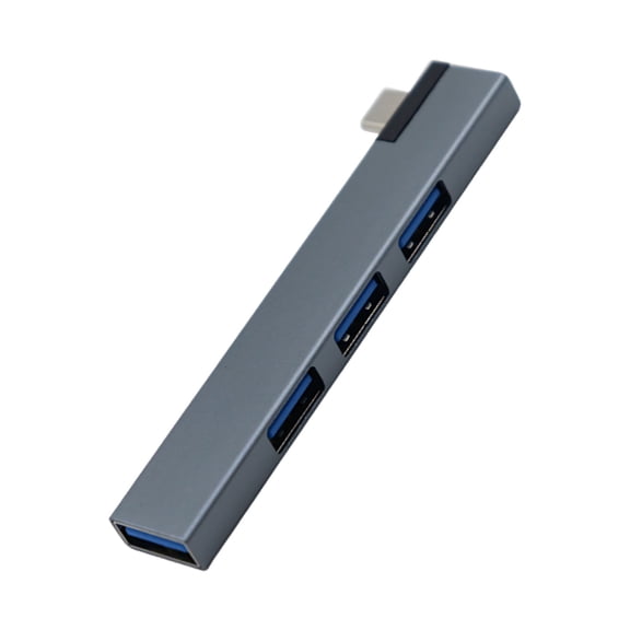 Portable USB C Docking Station 4 Port Fast Data Transfer for Computer Accessories