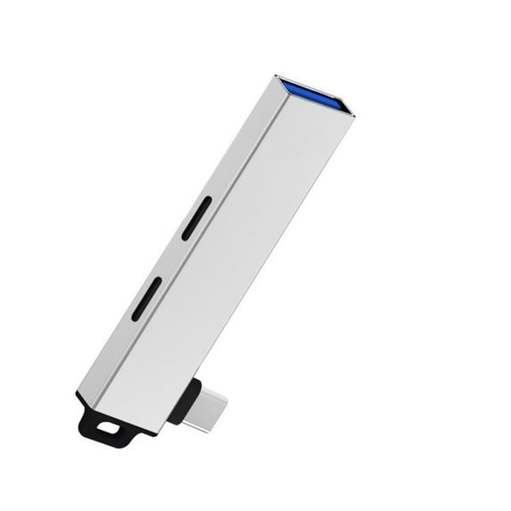 Portable USB C Hubs Type C to Double Type C +USB3.0 Adapter USB C Docking Stations for Easy Connectivity &Integration