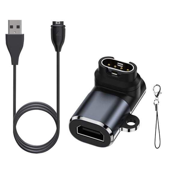 Portable USB C Watch Charger Adapter Cord With Extended Cable And Lanyard Accessories for 7 6S 6 5S 5 955 965 45 45S 245