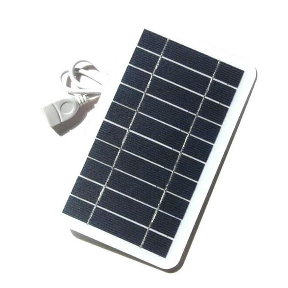 Portable USB-Charged 5V 2W Solar Panel for Outdoor Camping, Made with A-Grade Polysilicon